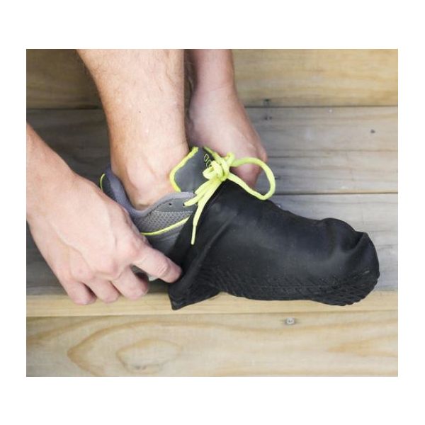 Black Silicone Overshoes Small/Medium