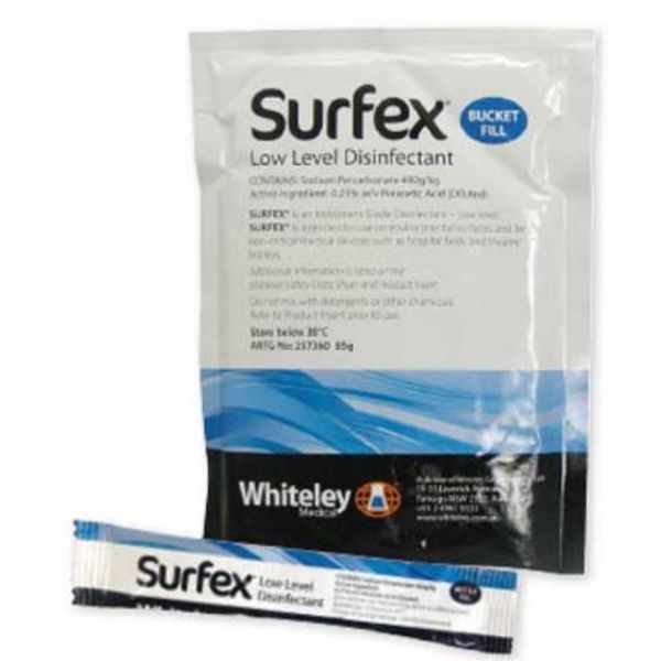 SURFEX® Powder Low Level Disinfectant-Bucket Fill Pack 85g sachet