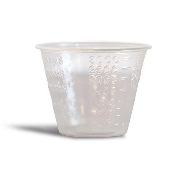 Graduated Medicine Cup 30ml Pack 100