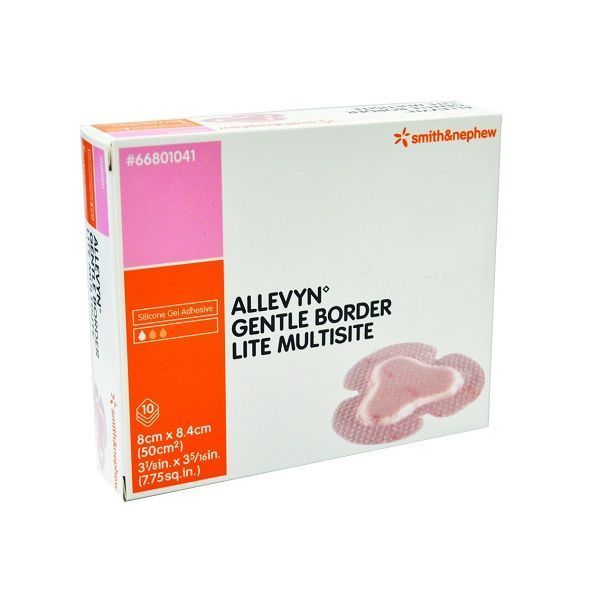 Allevyn Gentle Border Lite Multisite 8.4cm