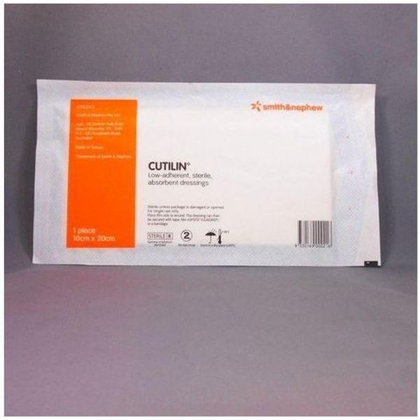 Cutilin Low Adhesive Sterile Dressing 10x20cm
