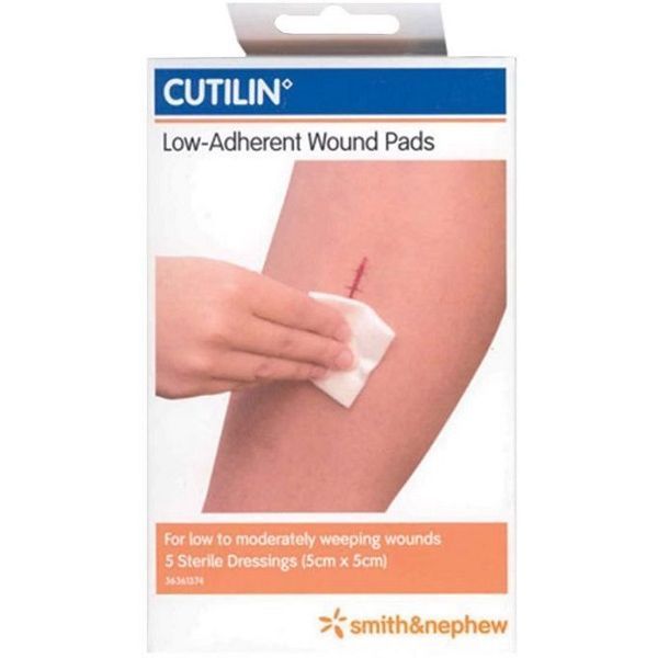 Cutilin Low Adhesive Sterile Dressing 5x5cm