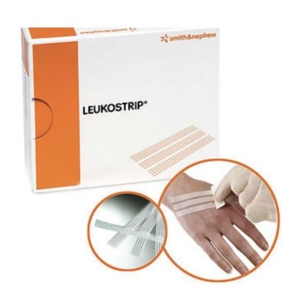 Leukostrip Wound Strips 26x102mm Pack 4