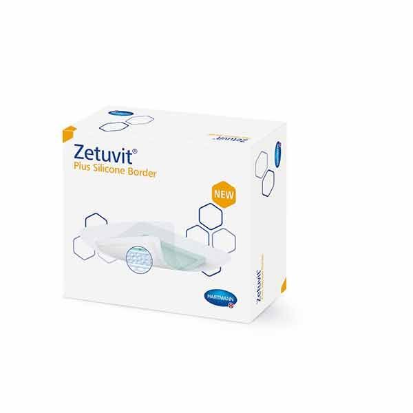 Zetuvit Plus Silicone Border 20x25cm