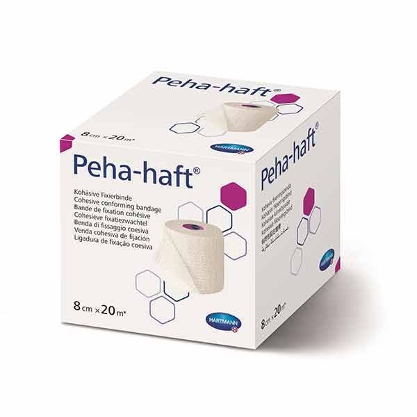 Peha-haft Self Adhesive  Retention Bandage 8cm x 20m