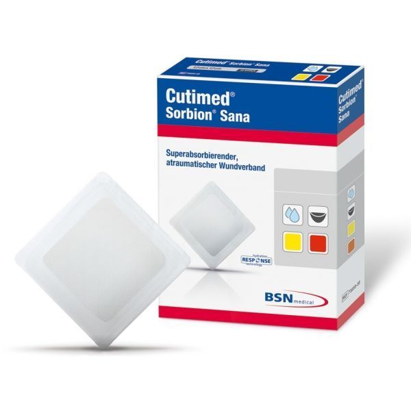 Cutimed Sorbion Sana Gentle 22x22cm