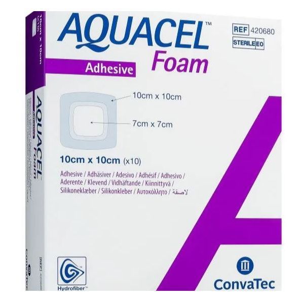 Aquacel Foam Sacral Adhesive 24x21.5cm Box 5