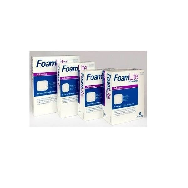 FoamLite ConvaTec Adhesive 8 x 8cm Box 10
