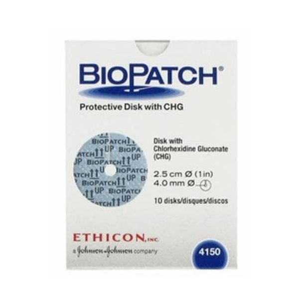 Biopatch Protective Disc 2.5cm x 4mm Dressing Box 10