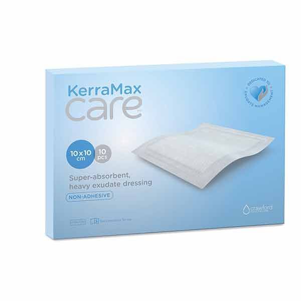 KerraMax Care Super Absorbent Dressing 10 x 10cm Box of 10