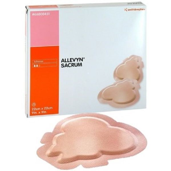 Allevyn Sacrum Sacral Dressing 22.5x22.1cm