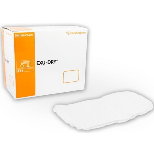 Exu-Dry Dressing Full Absorbent 7.5x10cm Box 50