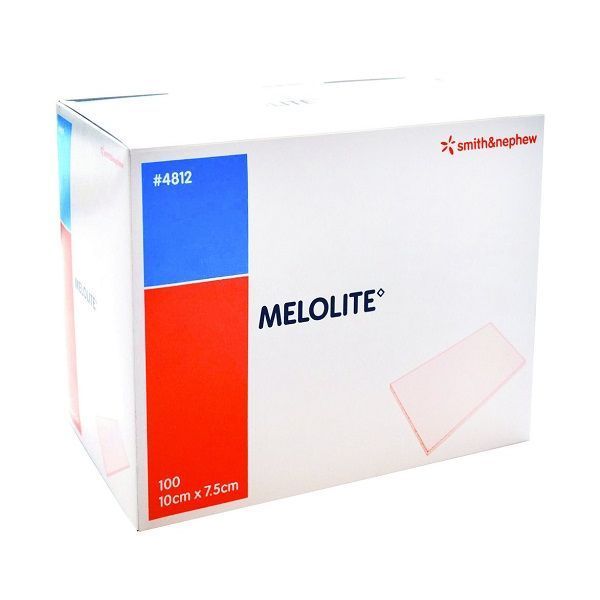 Melolite Non-Adhesive Dressing 7.5x10cm