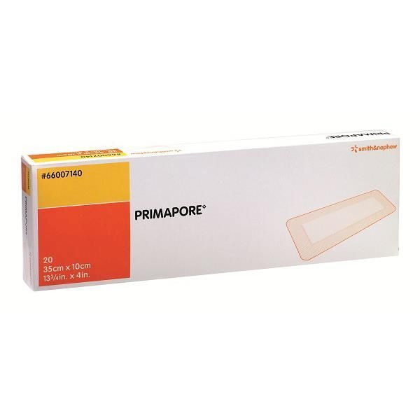 Primapore And Melolin Adhesive Dressing 12x35cm