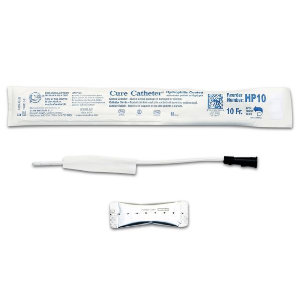 Cure Paediatric Hydrophilic Catheter Unisex FG10 Box 30