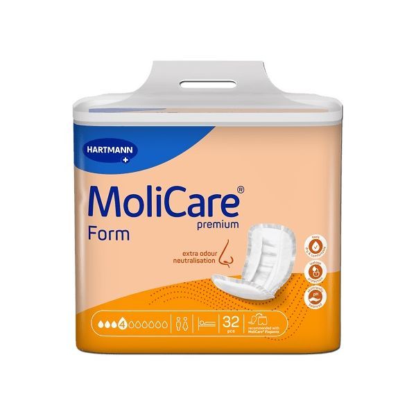 MoliCare Premium Form 4 Drops 1493mL Pk32