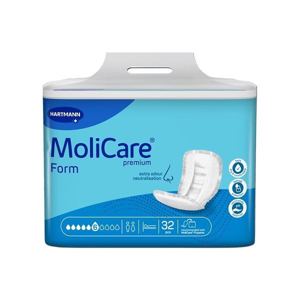MoliCare Premium Form 6 Drops 2353 mL Pk 32