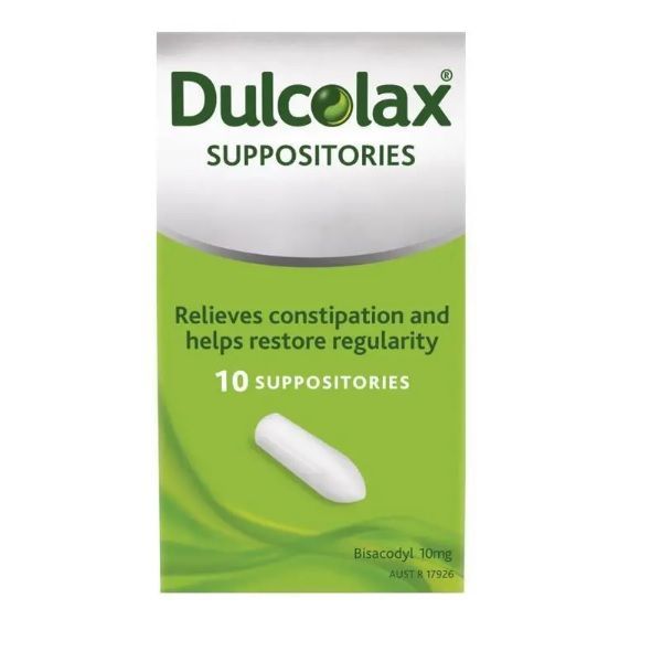 Durolax Dulcolax Suppositories Pack 10