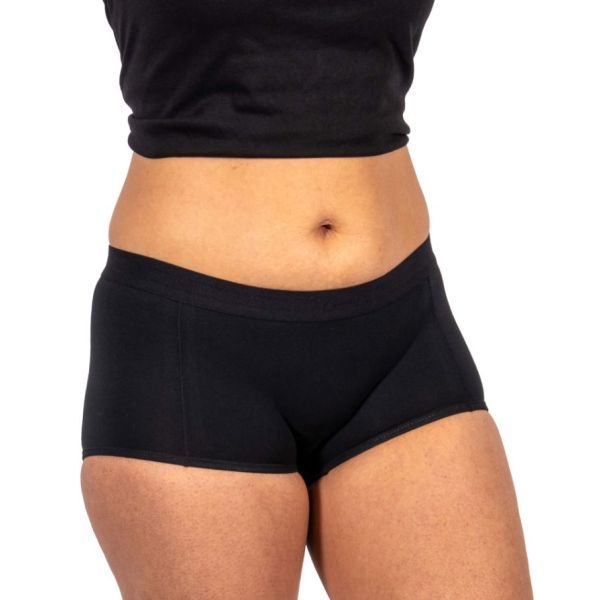 Conni Ladies Boyleg Pants Black Size 14