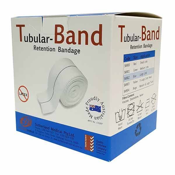 Tubular Band Large Limb Blue 7.5cmx10m
