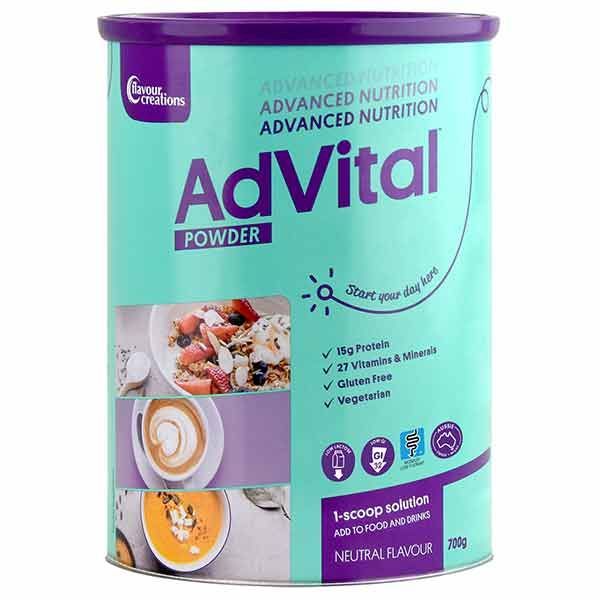 AdVital Nutritionally Complete Neutral Powder 700g Can