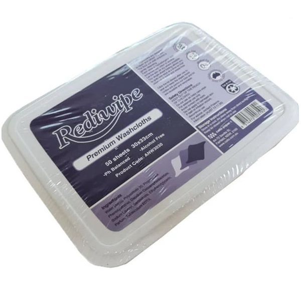 Rediwipe Premium Wash Cloths Tub50