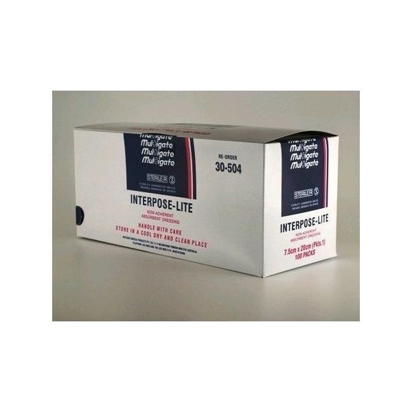 Interpose Lite Non-Adhesive Dressing 7.5x20cm