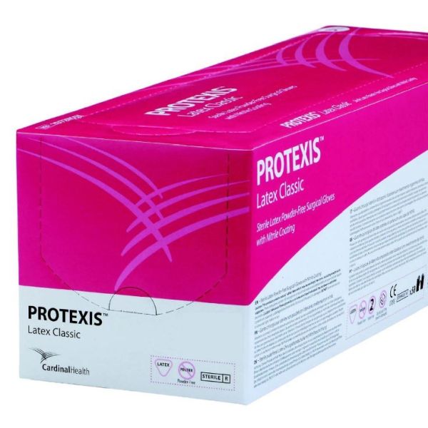Protexis Latex Classic Sterile Glove PF Size 8.0 Pair