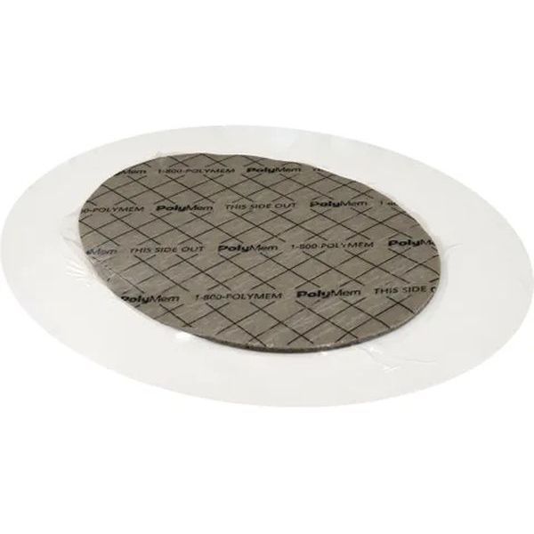 Polymem Shapes Silver Adhesive Oval 5x7.6cm Box 20