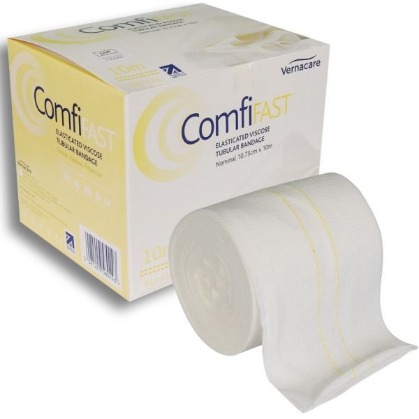 Comfifast Tubular Retention Band MultiStretch Head/Trunk Yellow 10M