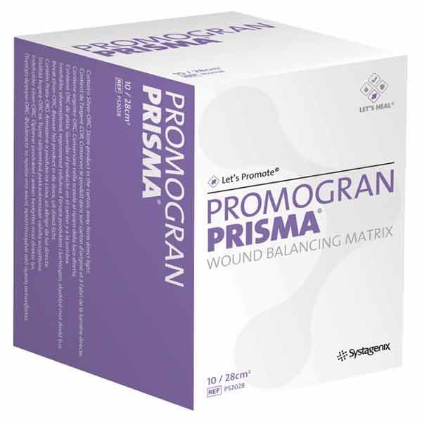 Promogran Prisma ORC/Collagen/Silver Dressing 28cm2 Box 10