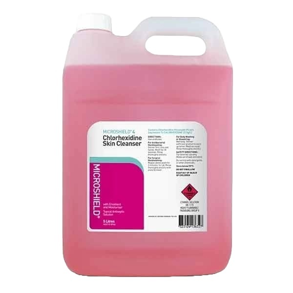 Microshield 4 Chlorhexidine Surgical Handwash 5Ltre