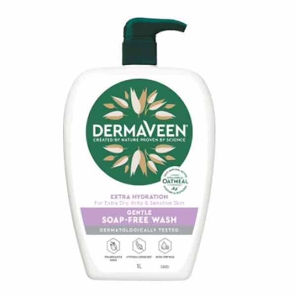 Dermaveen Extra Hydration Soap Free Wash 500ml