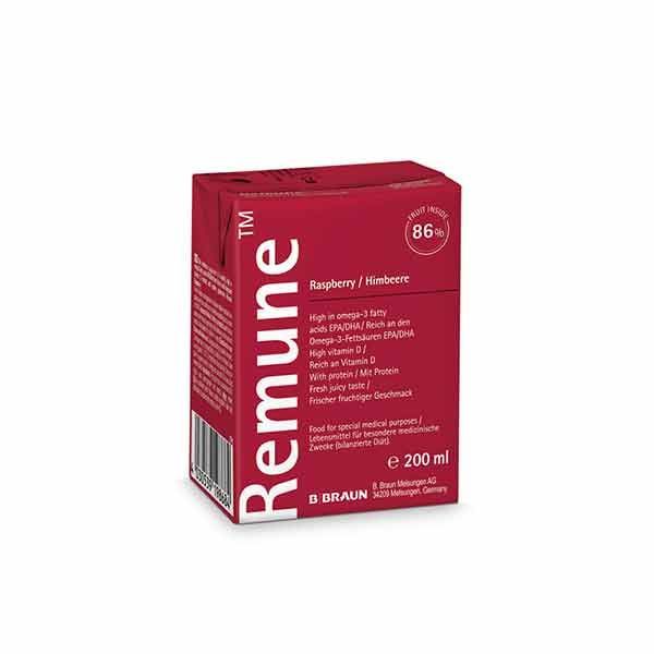 Remune Raspberry 200ml Box 18