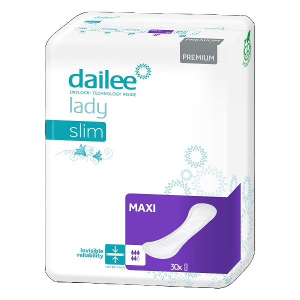 ConfidenceClub Dailee Lady Maxi Slim Pad 730ml Pk30