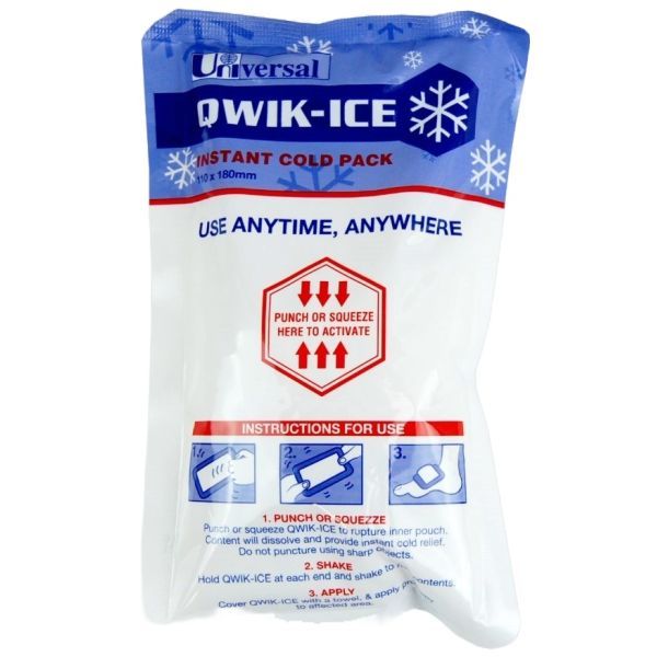 Qwik-Ice Instant Cold Pack 11x18cm