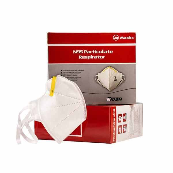 Lisage N95 Respirator Face Mask Box 20
